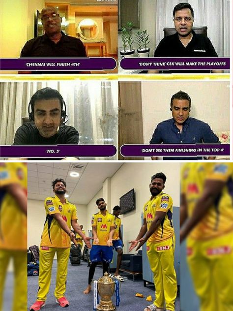 Ipl Memes, I Love Cricket Images, Cricket Images, Yellow Family, Thala Dhoni, Dhoni Quotes, Cricket Coaching, Group Picture Poses, Crickets Funny