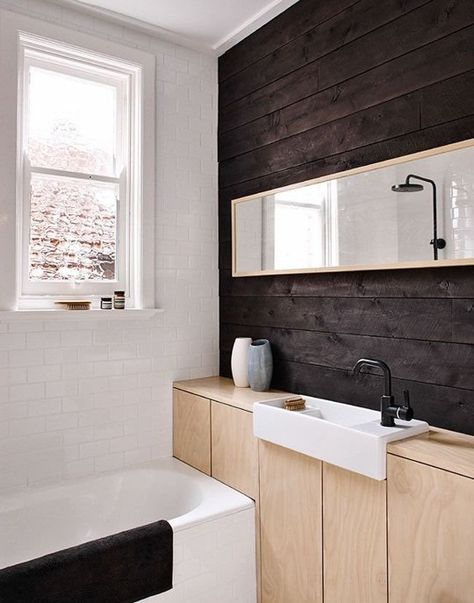 7 Clever Renovating Ideas for a Small Bathroom | Apartment Therapy Small Apartment Therapy, Scandinavia Design, Sleek Bathroom, Smart Tiles, Bad Inspiration, Decor Baie, Rustic Bathrooms, 아파트 인테리어, Tiny Spaces