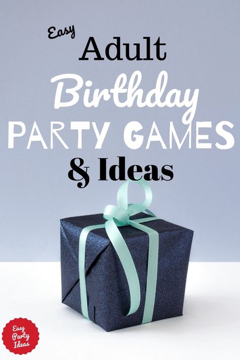 Toddler Birthday Party Games, Adult Birthday Party Activities, Adult Birthday Party Decorations, Fun Kids Party Games, Games Ideas For Adults, Easy Party Ideas, Party Games Ideas, Adult Birthday Party Games, Easy Party Games