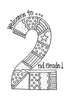 2nd Grade English Worksheets - Best Coloring Pages For Welcome To 2nd Grade, 2nd Grade Crafts, Monster Theme Classroom, Luxury Photos, Christmas Math Worksheets, Back To School Worksheets, 2nd Grade Activities, Clever Classroom, 2nd Grade Art