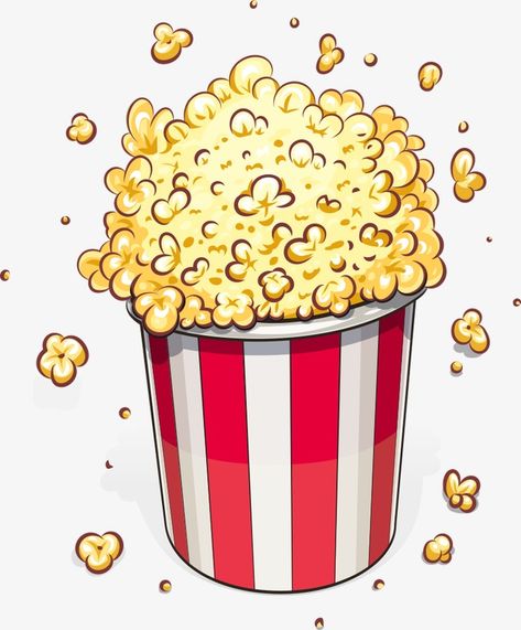 Popcorn,Cartoon popcorn,food,Film elements,popcorn vector Aesthetic Popcorn, Popcorn Icon, Popcorn Vector, Popcorn Clipart, Cartoon Popcorn, Film Elements, Popcorn Art, Popcorn Theme, Fair Theme