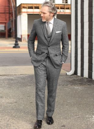 Vintage Glasgow Gray Tweed Suit Gray Tweed Suit, Mens Tweed Suit, Brown Tweed Suit, Grey Tweed Suit, Herringbone Tweed Jacket, White Linen Suit, Peaky Blinders Suit, Grey Wool Suit, Royal Blue Suit