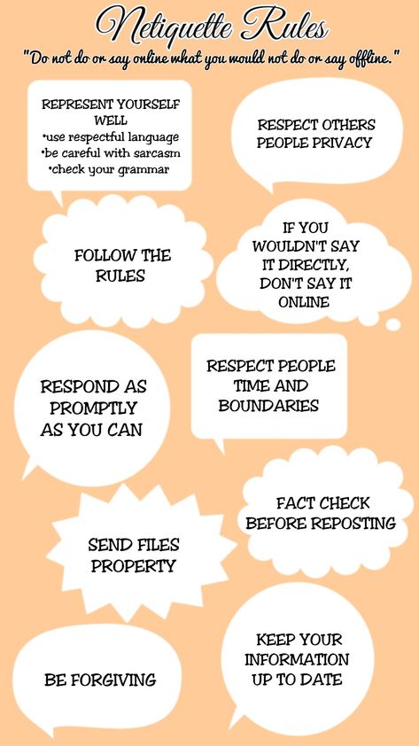 Rules Of Netiquette Poster, Netiquette Poster, Rules Of Netiquette, Coding Images, Social Media Etiquette, Iphone Wallpaper Hd Nature, Respect Others, Online Safety, Basic Drawing