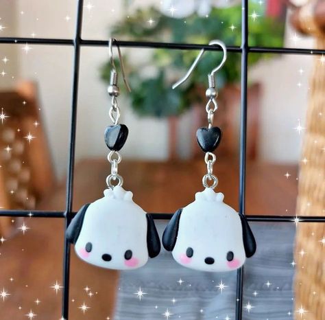 Sanrio Clay, Air Dry Clay Projects, Clay Diy Projects, Clay Crafts Air Dry, Polymer Jewelry, Clay Jewelry Diy, Clay Art Projects, Sewing Design, Polymer Clay Charms