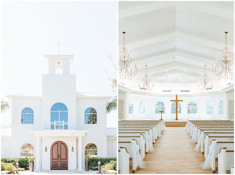 Fl Wedding Venues, Harborside Chapel, Tampa Wedding Venues, South Florida Wedding Venues, Florida Wedding Ideas, Safety Harbor Florida, Wedding Venues Florida, Romantic Wedding Stationery, Southern Charm Wedding