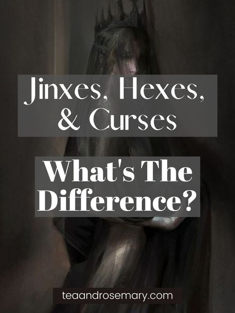 What's the difference between witchcraft hexes and curses? Read up on the difference between jinxes and witchcraft hexes and curses here #witchcrafthexesandcurses #witchcraft Hexes And Curses, Modern Day Witch, Witch Craft, Feeling Helpless, Witchy Stuff, Show Up, Negative Energy, Rosemary, It Hurts