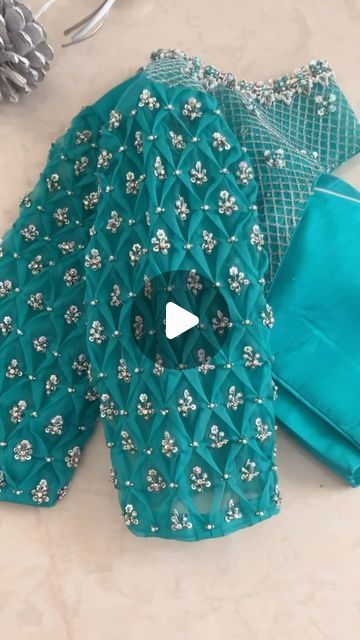 Saranya shanmuga sundaram on Instagram: "Customised bridal embroidered blouse !! For appointments& orders contact 9894231384 !!  Not for sale !!  #reels #reelsvideo #trendingreels #bridal #blouse #blousedesigns #bridalblousedesigns #bridalblouse #classyblouses #sareeblousedesigns #reelsinstagram #reelitfeelit #trendyblouse #designer  #netblousedesign" Unique Maggam Work Designs, Blouse Design Latest Fancy, Blouse Design For Designer Saree, Beaded Blouse Designs, Blouse Designs Work Latest, Latest Embroidery Designs For Blouses, New Model Maggam Work Blouse Designs, Net Aari Work Blouse Designs, Aari Bridal Blouse Designs