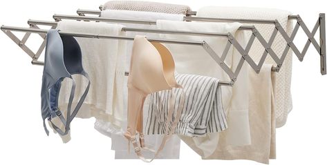 Hanging Clothes Drying Rack, Wall Mounted Clothes Drying Rack, Wall Mounted Drying Rack, Clothes Hanger Rack, Indoor Balcony, Drying Rack Laundry, Towel Holder Bathroom, Laundry Drying, Clothes Drying