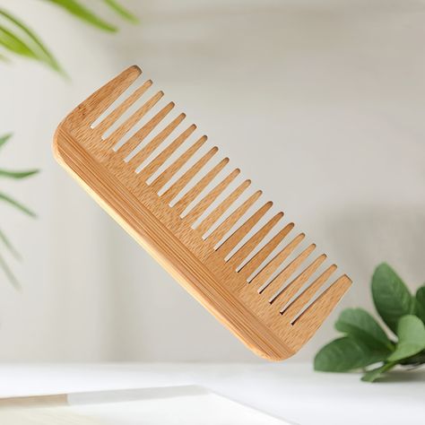 Faster shipping. Better service Comb For Curly Hair, Smoothing Hair, Dry Curly Hair, Thick Wavy Hair, Hair Care Gifts, Wooden Comb, Styling Comb, Wide Tooth Comb, Styling Brush