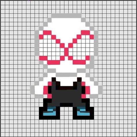 Graph Paper Art Spiderman, Miles Morales Pixel Art Grid, Pixel Art Grid Spiderman, Easy Pixel Art Spiderman, Pixel Drawing Pattern, Grid Art Easy, Graph Pixel Art, Pixel Art Pattern Spiderman, Spider Pixel Art