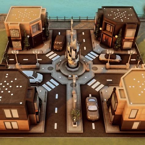 📢 New Housing Opportunity in My Sims World! 🏡✨ I'm excited to introduce you to my brand-new community "via Moderna"! 😍 This charming little street is peaceful and ideal for Sims looking to escape the hustle and bustle. 🌿 The via Moderna offers 4 modern complexes, each designed for 2 Sims. 🏘️ The first complex is move-in ready and waiting for its new residents! 🛋️✨ The other buildings are still unfinished and ready for creative tenants to furnish and make their own. 🎨🛠️ Your Sims can bring ... Sims 4 888 Spire Apartment, Sims 4 City Build, The Sims 4 Townhouse, Sims World, Ts4 Builds, Sims Rooms, Townhouse Exterior, Sims Builds, My Sims