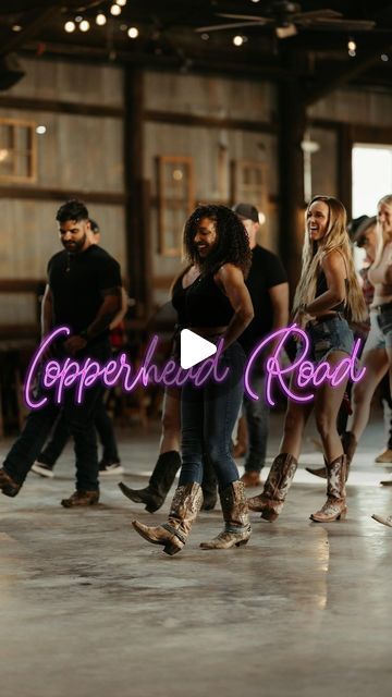 Nashville Dance Fest on Instagram: "🌟 Copperhead Road 🌟 Whether you’re in your living room, or at a bar… this is a signature country line dance anyone can learn! ▪️Difficulty Level - Easy ▪️16 Count ▪️4 Wall We’ll see ya on the dance floor this January 2024 🪩 All Boogie, No Drama, Y’all!!! #nashvilledancefest #ndf2024 #copperheadroad #dancetutorial" Nashville Line Dancing Outfit, Outfits For Line Dancing, Easy Country Line Dances, Country Line Dance Outfit, Country Line Dancing Steps, Cute Line Dancing Outfits, Copperhead Road Line Dance, Western Dancing Outfit, Line Dancing Outfits Women