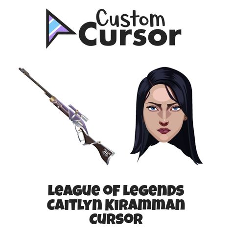 The young lady in our fanart LoL cursor pack is a descendant of the Kiramman Clan, one of the ruling houses of Piltover. Enthusiastic to see the world and contemptuous of the traditiona... Custom Cursor is #1 for cursors! League Of Legends Caitlyn, Caitlyn Kiramman, Pale Women, Custom Cursor, Dark Blue Hair, Chrome Web, See The World, Blue Hair, League Of Legends