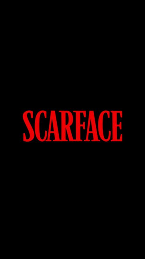 Scarface logo Ios 16 Wallpaper Scarface, Scar Face Wallpaper, Scarface Wallpaper 4k, Scarface Drawing, Scarface Wallpaper Iphone, Tony Montana Wallpaper, Scarface Design, Scarface Wallpaper Aesthetic, Scarface Aesthetic