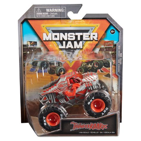 Monster Jam, Official ThunderROARus Monster Truck, Die-Cast Vehicle, 1:64 Scale, Kids Toys for Boys Ages 3 and up - Walmart.com Jam Gift, Monster Truck Toys, Master Brand, Diecast Trucks, Kids Toys For Boys, Love Monster, You Monster, Monster Jam, Authentic Design