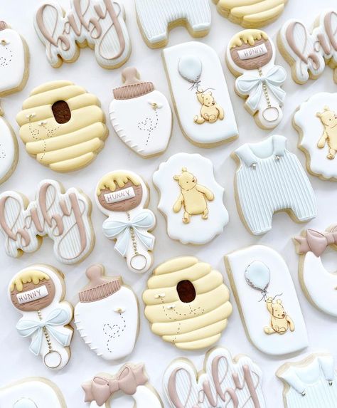 Pooh Bear Cookies Decorated, Winnie The Pooh Sugar Cookies Baby, Vintage Winnie The Pooh Cookies, Pooh Cookies Decorated, Winnie The Pooh Cookies Decorated, Winnie Pooh Cookies, Winnie The Pooh Baby Shower Cookies, Winnie The Pooh Sugar Cookies, Pooh Baby Shower Cookies