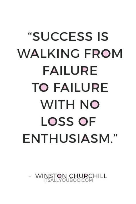 "Success is walking from failure to failure with no loss of enthusiasm" — Winston Churchill. Click here for how to achieve your business goals and finally become successful. Plus, get your FREE printable guide. #BusinessGoals #AchieveYourGoals #BusinessPlan #BusinessQuote #GoalSetting #Entrepreneurship #Entrepreneur #EntrepreneurLife #ItsAllYouBoo #SmallBusiness #BizLife #BusinessOwner #BusinessWoman #BusinessTips #WomenInBusiness Business Rules Quotes, Small Business Owner Quotes, From Failure To Success, Success Hits Different When Nobody Believed In You, Failures Lead To Success, Business Owner Quote, Best Business Quotes, Innovation Quotes, Success After Failure