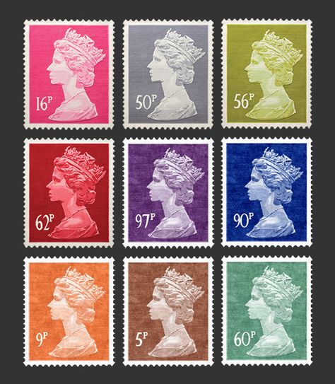 Incredible Rugs, Uk Stamps, Carpet Diy, Royal Mail Stamps, طابع بريدي, Queen Elisabeth, Mail Stamp, Rare Stamps, Elisabeth Ii