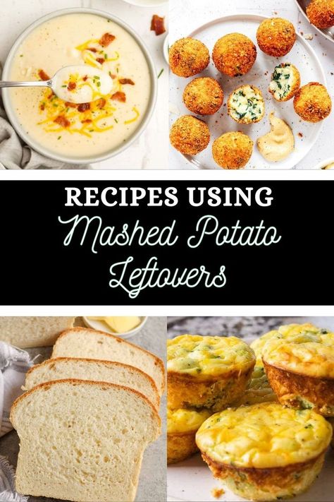 recipes using mashed potatoes Leftover Potatoes, Healthy Vegetable Recipes, Leftover Mashed Potatoes, Mashed Potato Recipes, Leftovers Recipes, Hearty Meals, Potato Recipes, Recipe Using, Tasty Dishes