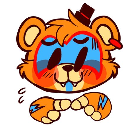 Fnaf Discord Emoji, Fnaf Emojis For Discord, Fnaf Emojis, Fnaf Doodles, Fnaf Freddy Fazbear, Freddy Plush, Fnaf Crafts, Emoji Drawings, Glamrock Freddy