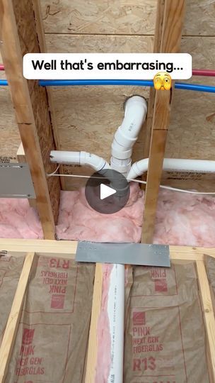 57K views · 333 reactions | 👇All the tips and ideas from my videos are organized in here: 
✅The Ultimate Home Building Checklist at BuilderBrigade.com
 
We have a pipe near our living room and every time the upstairs flushes the toilet you can hear the water rushing down that pipe. 😭
 
Also less of a chance you’ll nail or screw into it when putting something on the wall. Ask me how I know...😬
 
Using a cast iron pipe on drains that are near main living areas is a genius way to reduce the sound of hearing the water flushing down the pipe. 
 
Is this worth an extra few hundred bucks on your build?  Would you ask for this?
 
#BuilderBrigade #homebuildingtips #homebuilding #customHome #HomeBuildingChecklist #laundryroom #LaundryFoldingTable #castironpipe #bathroomplumbing #bathroomideas | B Laundry Folding Tables, Bathroom Planning, Builder Brigade, Home Building Checklist, Home Building Tips, Plumbing Bathroom, Bathroom Plumbing, Iron Pipe, Basement Bathroom