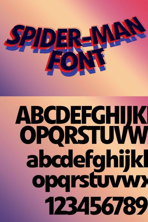 Spider Man Across The Spider Verse Font Free Spider Man Font Alphabet, Spiderman Font Letters, Spider-man Font, Spider Man Font, Spider Verse Font, Spiderman Font, Font Styles Names, Popular Sans Serif Fonts, Personal Investigation