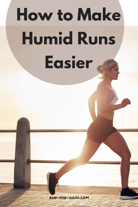 Get tips for running in humidity so you can train, but still stay safe and avoid heat-related illnesses during the hot and humid weather. Running Clothes Temperature, Hiit Running Workout Outdoors, Warming Up Before Running, Running Gear By Temperature, Running Safety, Stop Sweating, Summer Running, Tips For Running, Speed Workout