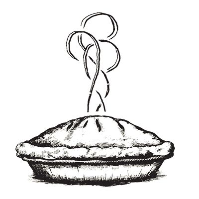 Pie Drawing, New York Drawing, Kitchen Decal, Pies Art, Planner Doodles, Fine People, Flower Diamond Ring, Best Pie, Food Illustration Art