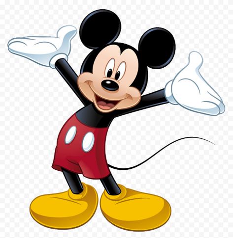 Mouse Cartoon, Mickey Mouse Cartoon, Cartoon Character, Wall Decal, Disney, Wall