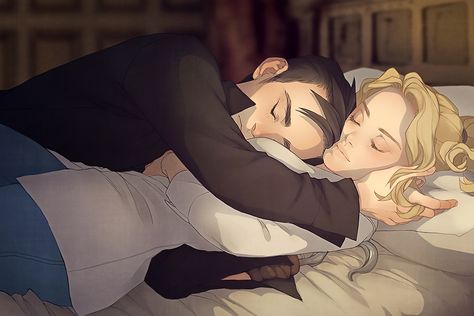 lizzieborednow:  i was feeling sad so i commissioned some captain swan cuddles from one of my favorite artist achia you should check out her blog she is amazing!! Swan Drawings, Swan Drawing, Sweet Illustration, Colin O Donoghue, Hook And Emma, Jones Family, Killian Jones, Colin O'donoghue, Jennifer Morrison