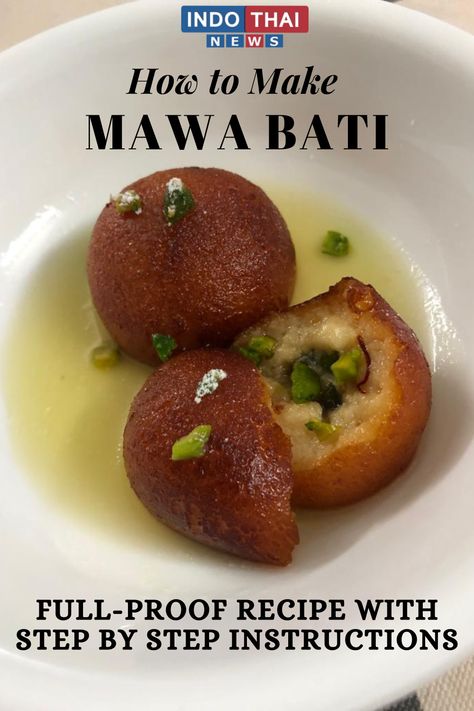 mawa bati recipe how to make mawa bati at home Rajasthani Dishes, Bati Recipe, Fruit Stuffing, Gulab Jamun Recipe, Rajasthani Food, Jamun Recipe, Eggless Cake Recipe, Indian Dessert, Recipes Snacks