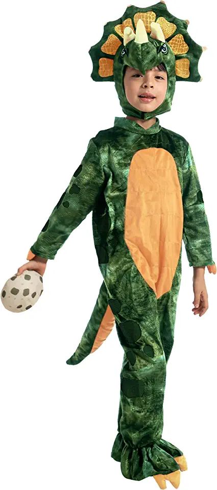 Amazon.com: Spooktacular Creations Halloween Child Unisex Green Realistic Triceratops Costume Dinosaur for kids Toddler Halloween Infant Trick or Treating Party, Dress Up-S : Clothing, Shoes & Jewelry Chameleon Costume, Triceratops Costume, Toddler Dinosaur Costume, Kids Dinosaur Costume, Rex Costume, T Rex Costume, Dinosaur Halloween Costume, Dinosaur Halloween, Dinosaur Dress