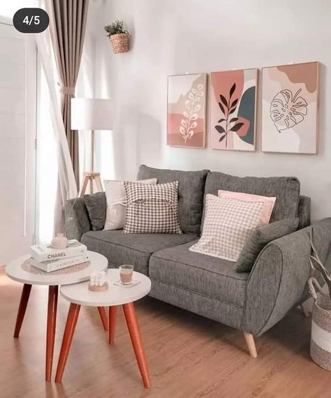 Apartment Decorating Room, Living Room Modern Decor, Decor Room Ideas, Small Modern Living Room, Simple Living Room Decor, Chic Bedroom Decor, Warm Home Decor, Luxury Furniture Living Room, Glam Living Room