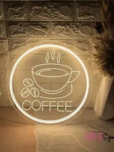 Led Light Signs Cafe | Coffee Shop Decor | Open Lighting | Cafe Lighting | Lighting Sign - Led - Aliexpress