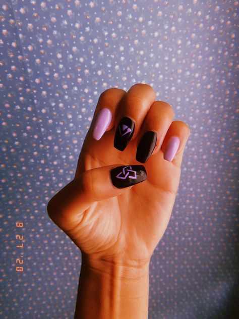 #kpop #acrylicnails #kpopnails K Pop Nails Seventeen, Seventeen Kpop Nails, Seventeen Inspired Nails Kpop, Svt Nails Design, Seventeen Nail Art Kpop, Seventeen Nail Art, Nail Art Kpop, Winter Acrylic Nails, Svt Concert