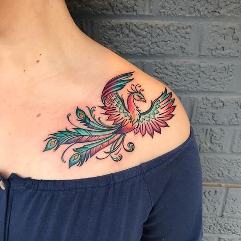 Rising Phoenix Tattoo, Grey Ink Tattoos, Phoenix Tattoo Feminine, Small Phoenix Tattoos, Phoenix Bird Tattoos, Phönix Tattoo, Diy Tattoo Permanent, Phoenix Tattoo Design, Inspiration Tattoos