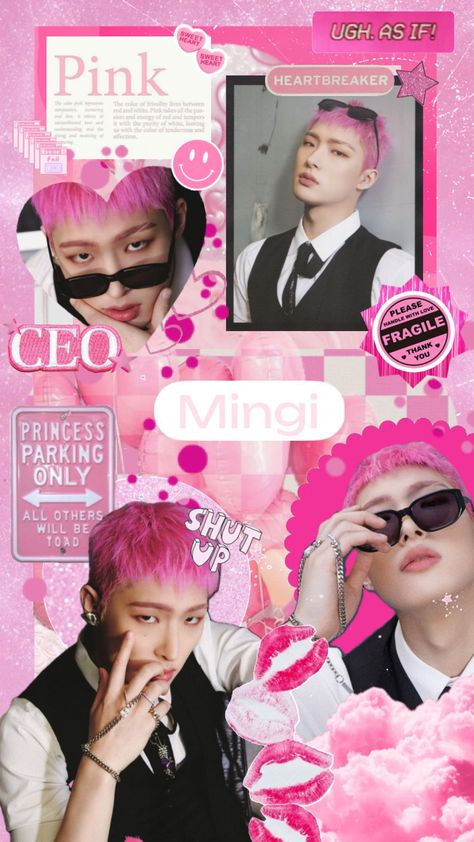 Kpop Backgrounds, Princess Parking, Cute Lockscreens, Kpop Iphone Wallpaper, Ateez Mingi, Kpop Diy, Mingi Ateez, Song Min-gi, Man Wallpaper