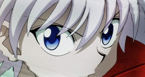 Killua eyes Killua Eyes, Killua's Eyes, Hunter Tattoo, Tattoo Anime, Killua Zoldyck, Cute Headers, Anime Canvas, Anime Tattoos, Anime Shirt