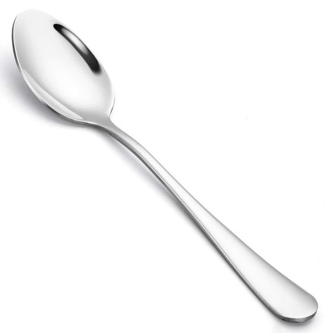 Classic Elegant Style, Stainless Steel Silverware, Tea Spoons, How To Use Dishwasher, Premium Food, Plastic Spoons, Dessert Spoons, Classic Elegant, Spoon Set