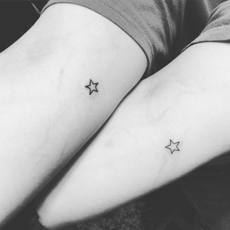 Best Friend Star Tattoos, Duo Tattoo Ideas Friends, Noodle Tattoo, Friends Are Like Stars, Star Quotes, Friend Tattoos, Friends Are Like, Star Tattoos, Tattoos Ideas