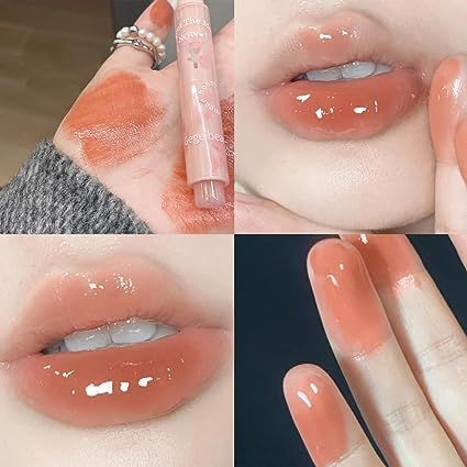 Heart Shaped Lips, Korean Lip Tint, Lipstick Style, Moist Lips, Jelly Lipstick, Wholesale Makeup, Tint Lipstick, Red Lip Makeup, Gloss À Lèvres