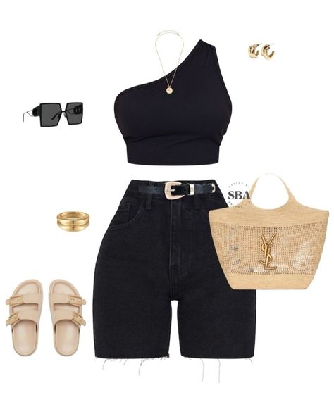 Bbq Outfit, Black Top Outfit, Bbq Outfits, Stylish Outfits Casual, Plus Size Baddie Outfits, Womens Fashion Jeans, Instagram Summer, Shop The Look, Fall Fashion Outfits