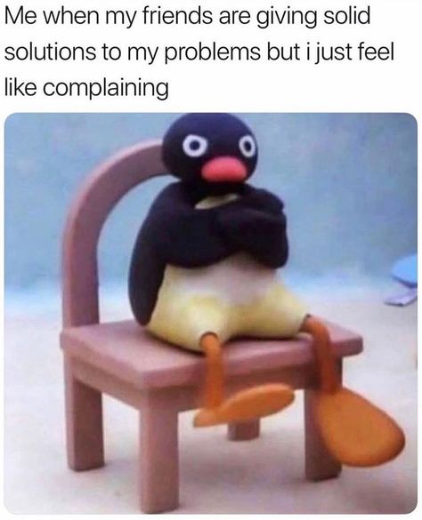 Pingu Viral Tweets, Pingu Memes, Pee Your Pants, Post Break Up, Give Me Attention, Classical Art Memes, Prison Art, Shared Folder, Memes Hilarious