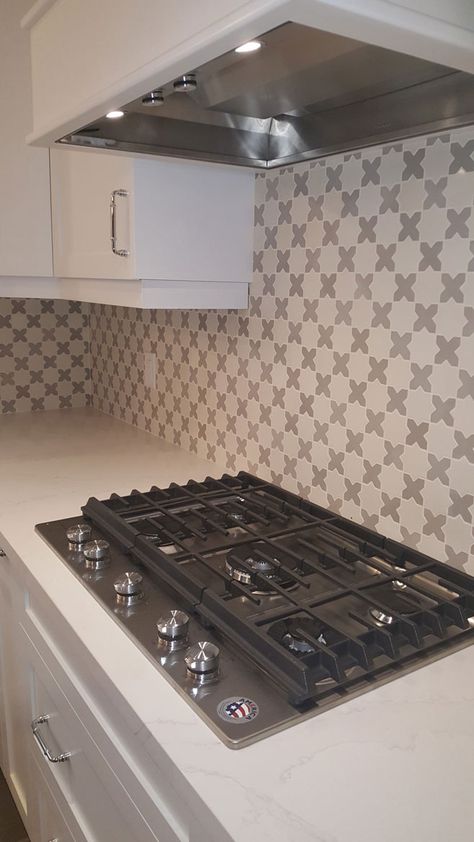 Minis Collection | Cement and Concrete Tiles - Granada Tile Cement Tile Kitchen, Kitchen Cement, Cement Kitchen, Modern Adobe, Modern Kitchen Backsplash, Concrete Kitchen, Tile Companies, Star Cross, Cement Tiles