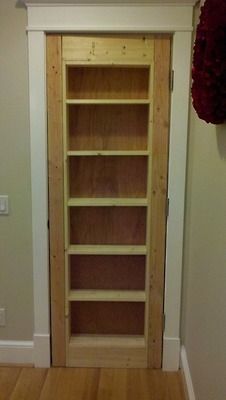 Bookshelf In Doorway, Over Door Shelves, Awkward Doorway Solutions, Shelf Door Ideas, Inset Bookshelves, Doorway Shelves, Shelf Above Doorway, Bookshelf Doorway, Inset Bookshelf