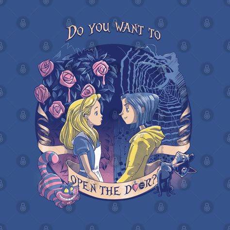 Alice Door, Open The Door, Coraline, The Door, Alice In Wonderland