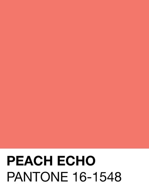 Peach Echo Pantone 16-1548 Spring/Summer 2016 Pantone Rose Quartz, Coral Pantone, Peach Echo, Pantone 2016, Deco Pastel, Rose Quartz Serenity, Serenity Blue, Deco Rose, Pantone Colors