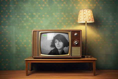 Retro TV screen editable mockup, digital device | premium image by rawpixel.com / jingpixar Vintage Tv Stand, Tv Vintage, Tv Screen, Vintage Tv, Retro Tv, Old Woman, Old Tv, Tv Cabinets, Framed Tv