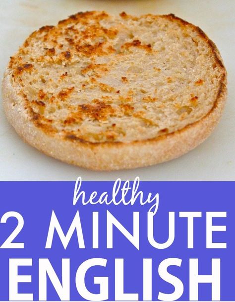 Flour less english muffin Microwave Oatmeal, English Muffin Recipes, Smart Points Recipes, Peanut Flour, Paleo Recipe, Points Recipes, English Muffins, Quick And Easy Breakfast, English Muffin