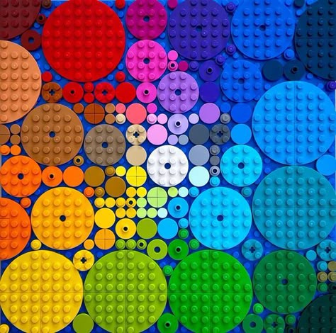 Lego Backgrounds, Lego Art Project, Lego Dots Ideas, Dots Lego, Object Collage, Lego Pixel Art, Art Craft Kids, Lego Decor, Lego Design Ideas